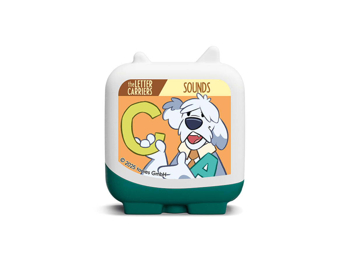 The Letter Carriers Tonie audio figurine for the Toniebox, which plays audio content