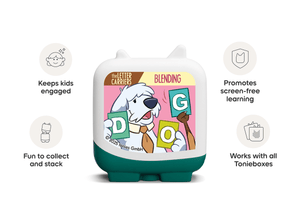 the letter carriers audio figurine from the learning category, inspiring audio journeys and imaginative play