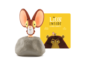 The Lion Inside Tonie with a branded content card