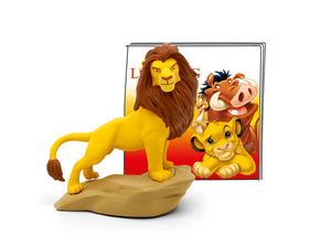 Disney The Lion King Tonie with a branded content card