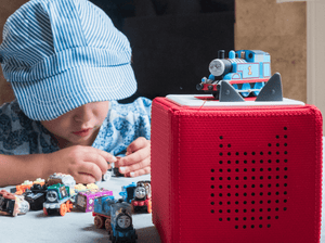 Child Playing With Thomas & Friends: Thomas The Tank Engine Tonie