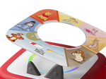 Disney Winnie The Pooh - Tigger's Mix-Up Fix-Up Tonieplay disc and a red toniebox 2 audio player for kids