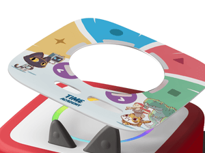 Time Academy ToniePlay Game disc and a red toniebox 2 audio player for kids