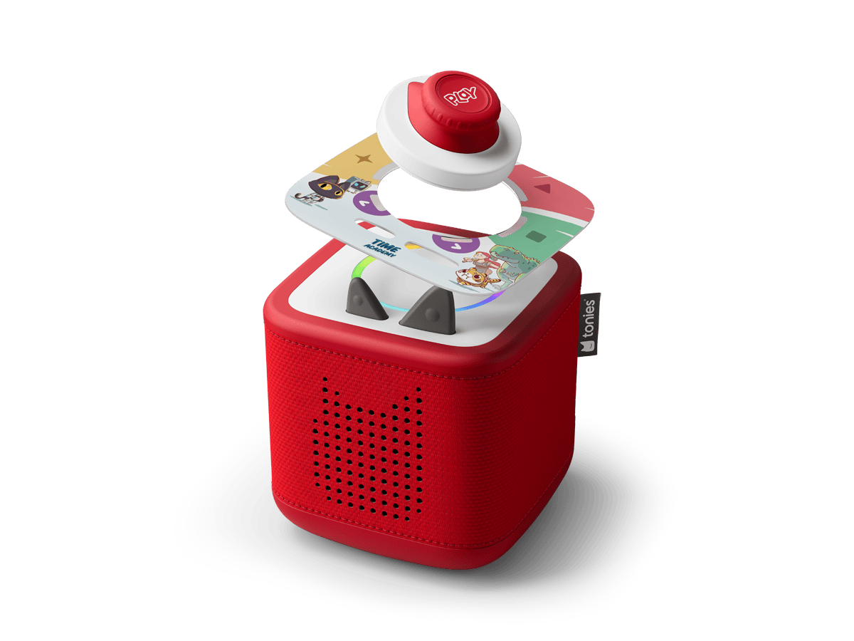 Time Academy: Adventure through the eras with Red Toniebox 2 and Controller