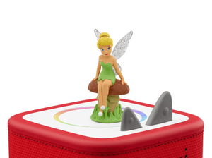 Disney Tinker Bell Tonie on a Red Toniebox