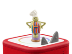 Tiny Chef Tonie on a Red Toniebox