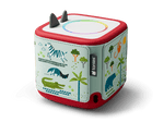 Side view of Toniebox 2 with jungle on it