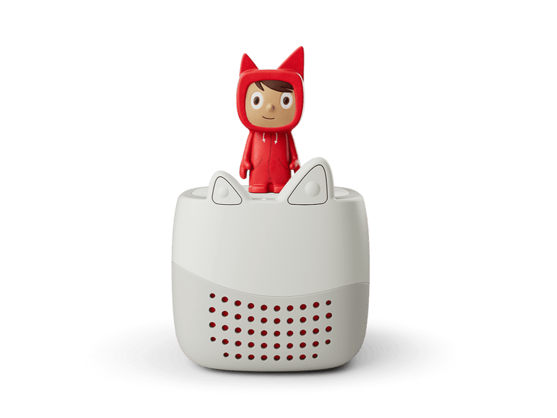 Front view of Toniebox Lite My Story Set an audio player for kids, used with Tonie audio figurines 