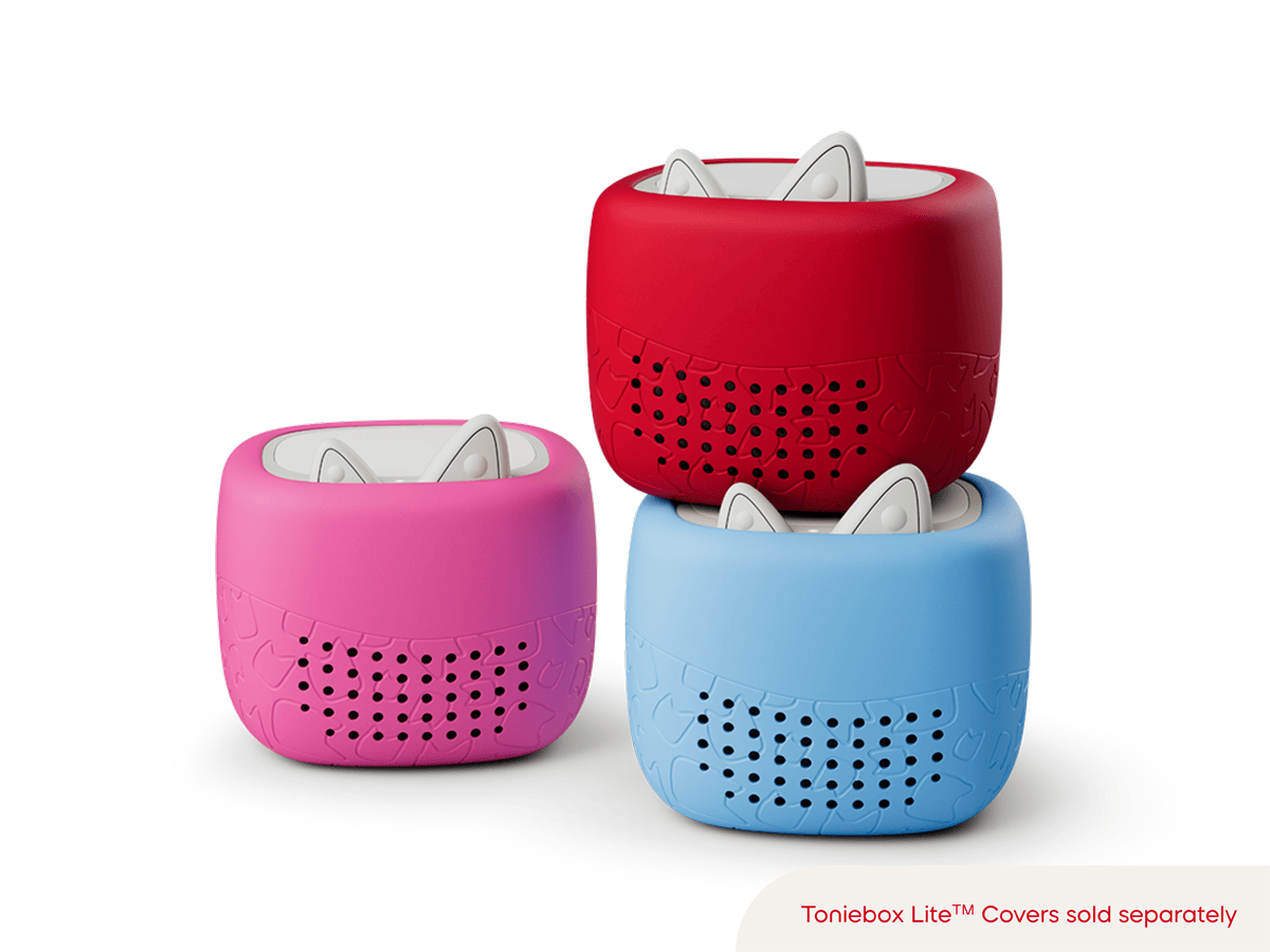 Toniebox lite covers that are sold separately