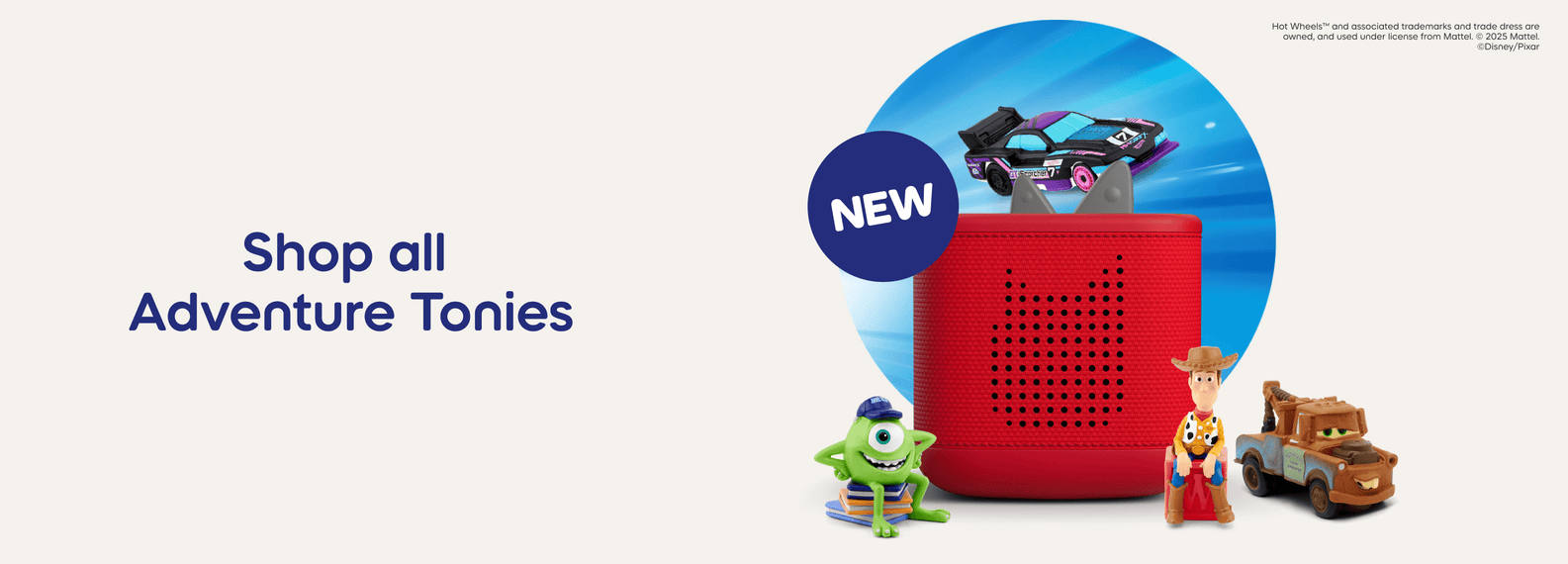 Collection of Tonies with red Toniebox 2 'shop all adventure Tonies'