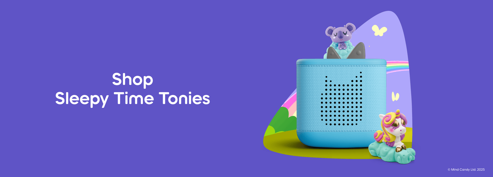 Sleepy Time Tonies with a blue Toniebox 2