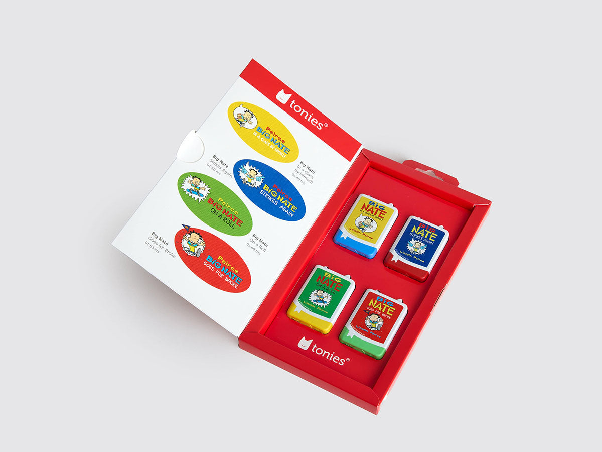 tonies audiobook packaging