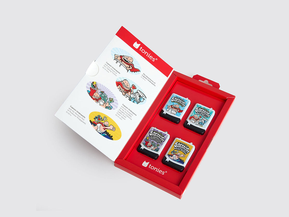 tonies audiobook packaging