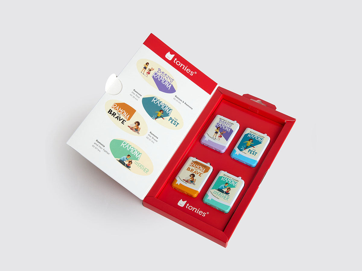 tonies audiobook packaging