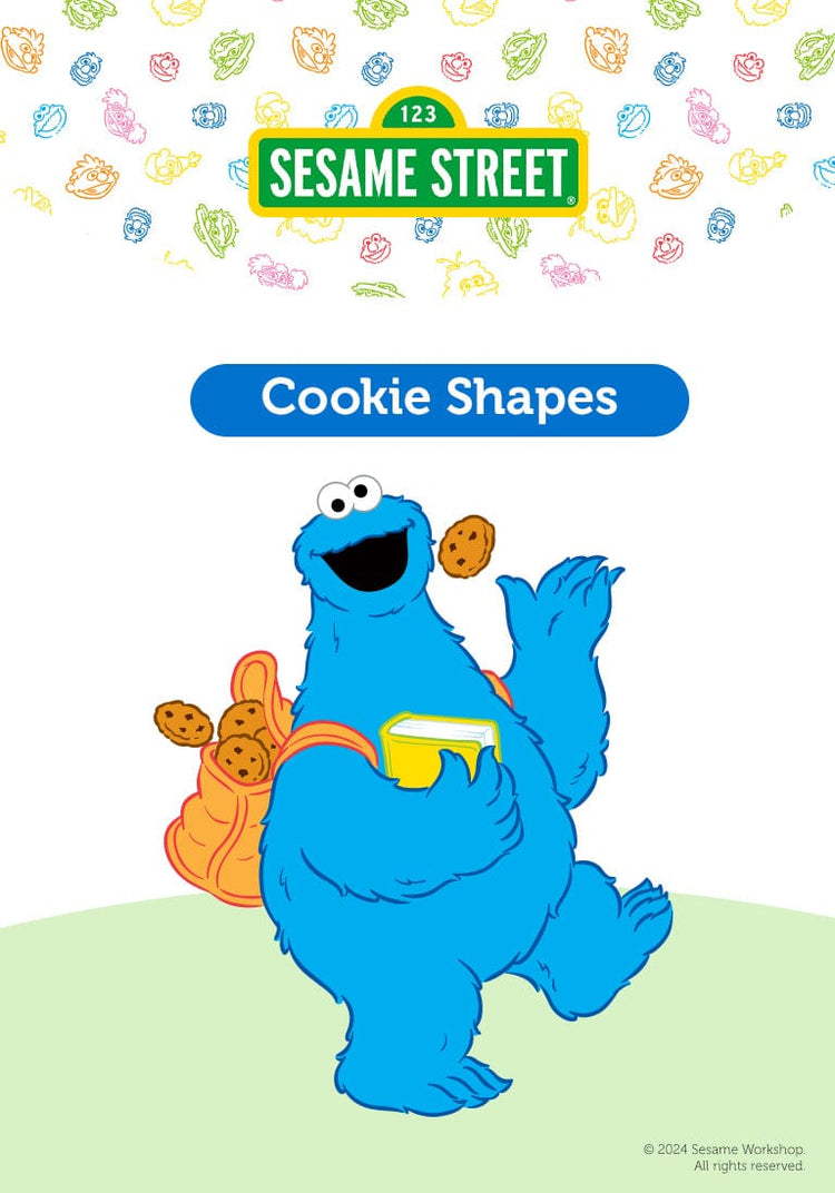 Cookie Shapes with Cookie Monster