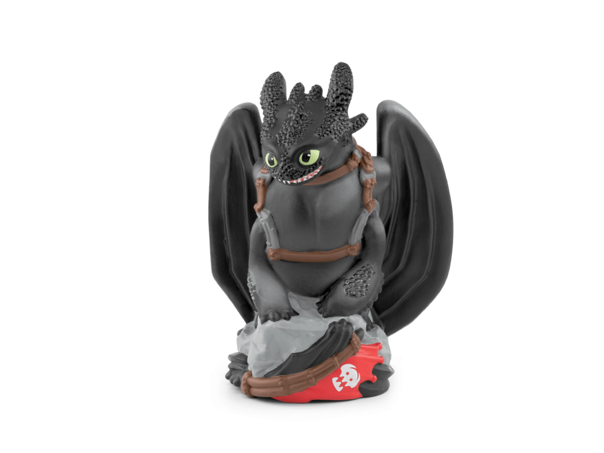 How to Train Your Dragon Toothless Tonie for the Toniebox, which plays audio content