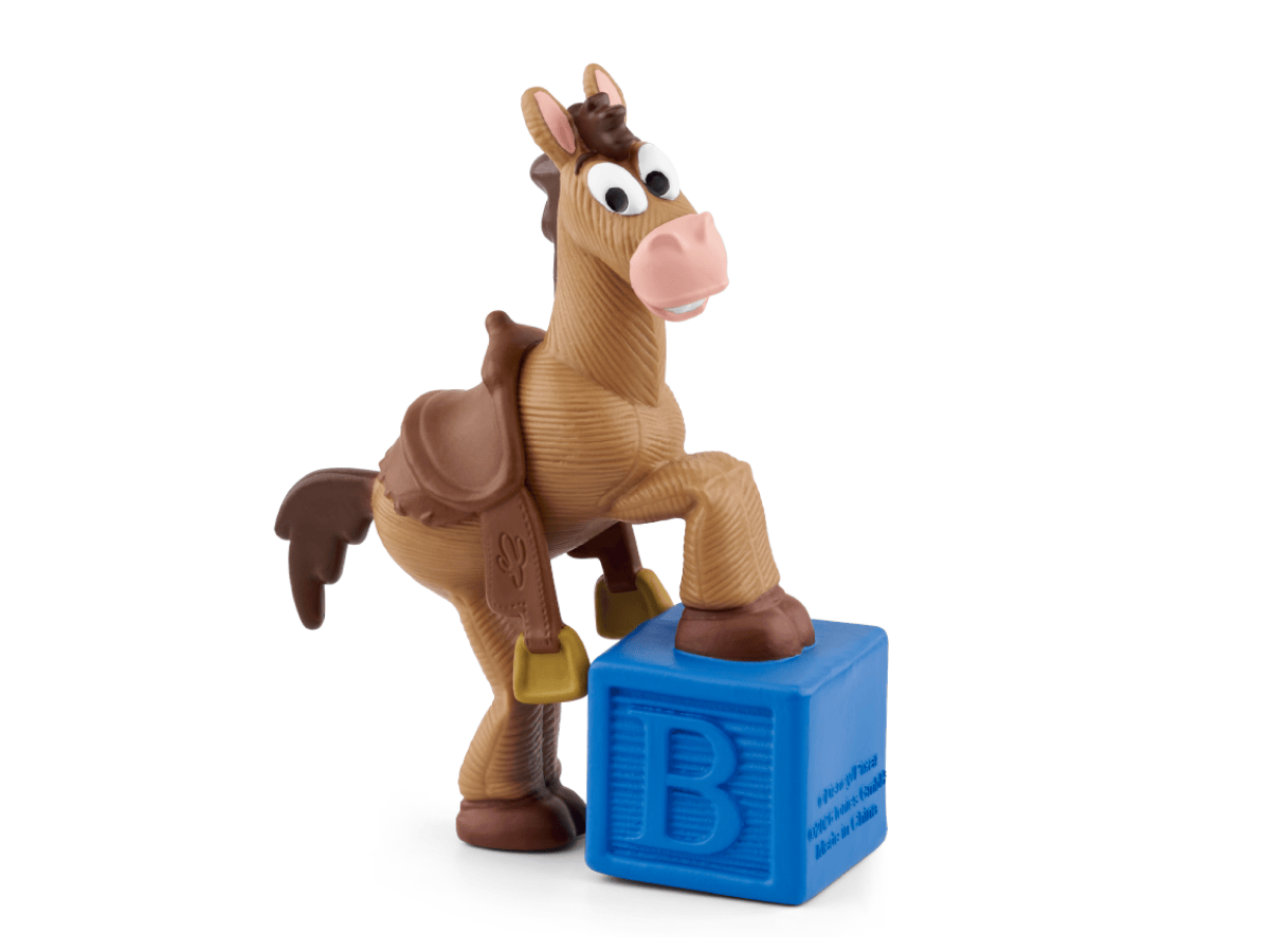 Disney and Pixar Toy Story 5 Bullseye Tonie audio figurine for the Toniebox, which plays audio content