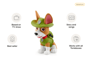 PAW Patrol Tracker audio figurine, inspiring audio journeys and imaginative play