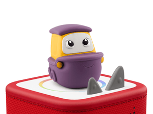 my first tonie travel set boat audio figurine for the Toniebox, which plays audio content