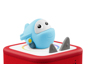 my first tonie travel set plane audio figurine for the Toniebox, which plays audio content
