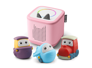 My first tonies travel set and a toniebox 2 audio player for kids
