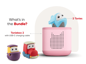 whats in the bundle? a toniebox 2 and my first tonies travel set