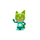 Turquoise and Green Superhero | plp image