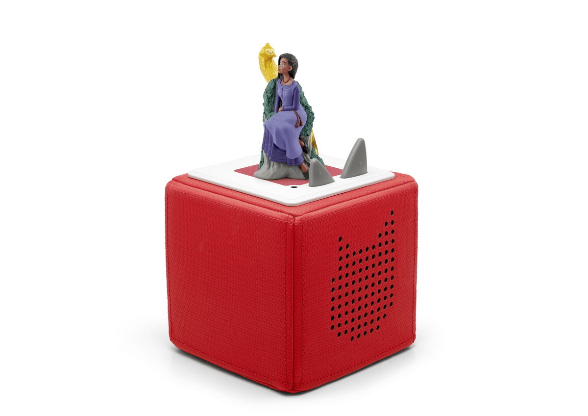 Disney Wish Tonie on a red Toniebox