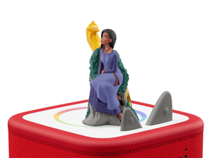 Disney Wish Tonie on a Red Toniebox