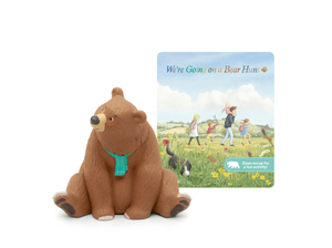 We're Going On A Bear Hunt Tonie with a branded content card