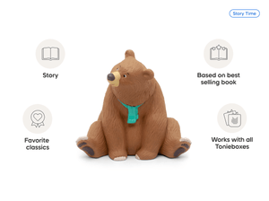 We're Going On A Bear Hunt Tonie audio figurine, inspiring audio journeys and imaginative play