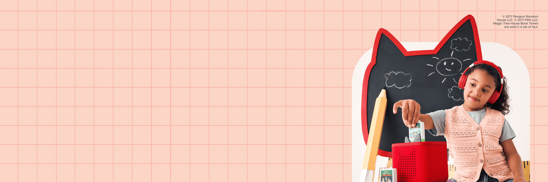 Tonies homepage audio adventure banner