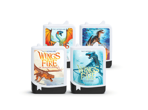 Wings of Fire Book Tonies - 4 Pack audiobooks for kids for use with the Toniebox
