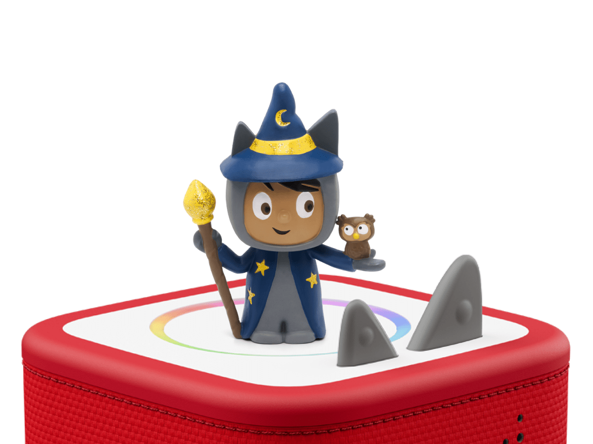 Wizard Creative-Tonie on a Red Toniebox
