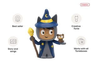 Wizard Creative-Tonie audio figurine, inspiring audio journeys and imaginative play
