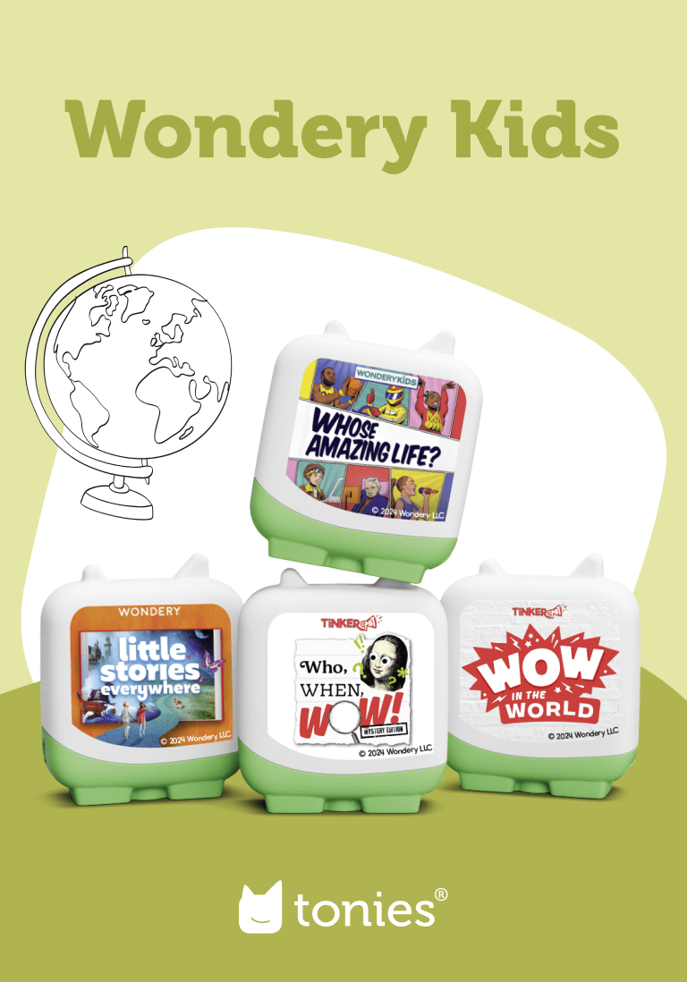 Wondery Kids Clever Tonies - 4 Pack | Illustration