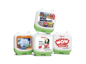 wondery kids clever tonies audio figurine for the Toniebox, which plays audio content
