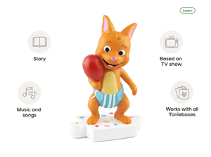 Word Party Tonie audio figurine, inspiring audio journeys and imaginative play