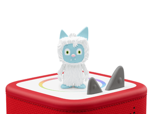 Yeti Creative-Tonie on a Red Toniebox