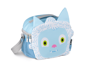 Tilted view of Toniebox Character Bag - Yeti