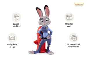 Disney Zootopia Tonie audio figurine from the adventure category, inspiring audio journeys and imaginative play