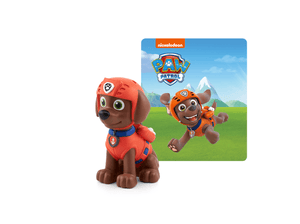 Zuma audio figurine with content illustration