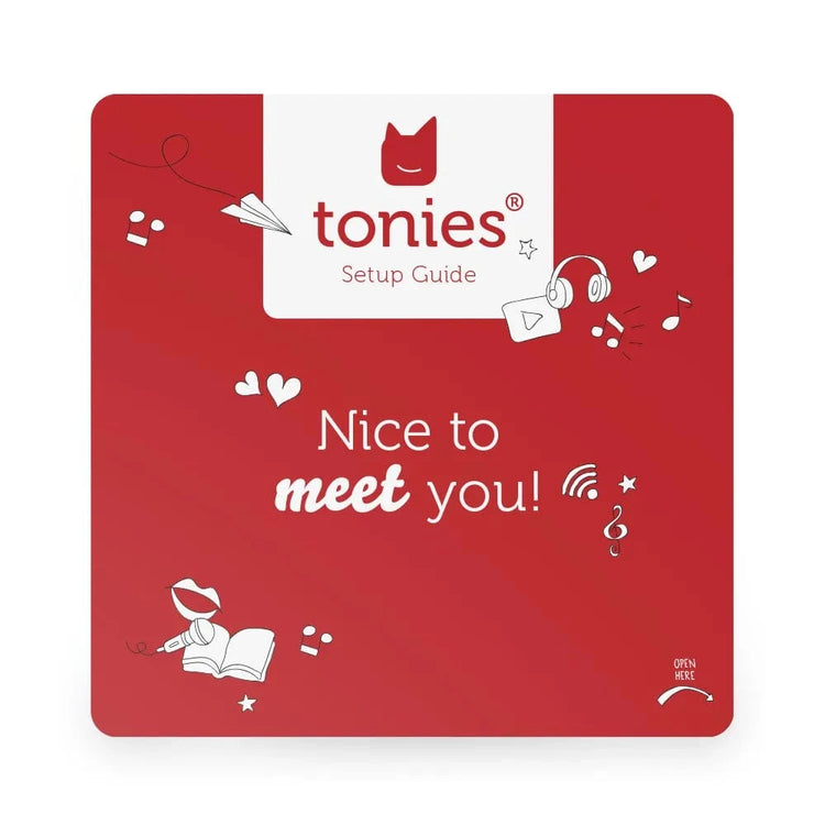 Setup guide for a Toniebox