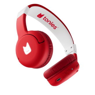 tonies red bluetooth headphones
