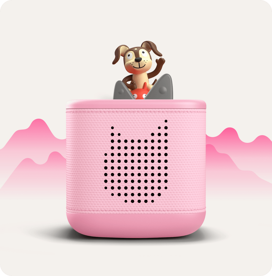 Puppy Playtime Tonie on Cloud Pink Toniebox 2