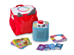 tonies originals bundle with Toniebox 2, tonieplay controller, tonies original tonieplay game, USC-C charging cable and exclusive red toniebox 2 backpack
