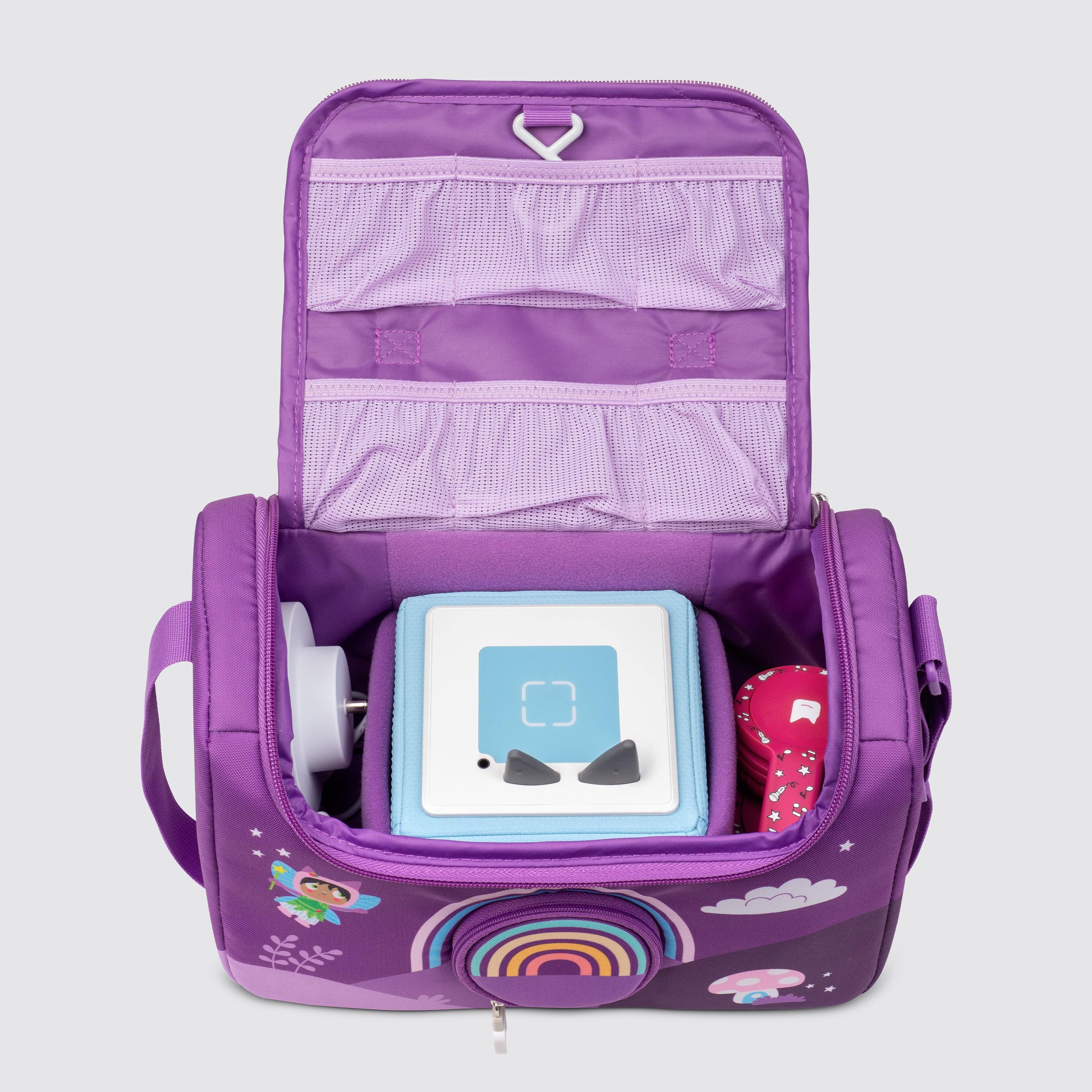 Tonies Carrying Case Max [Does Not Fit Toniebox] - Fun Stage and Storage  for up to 14 Characters - Over the Rainbow
